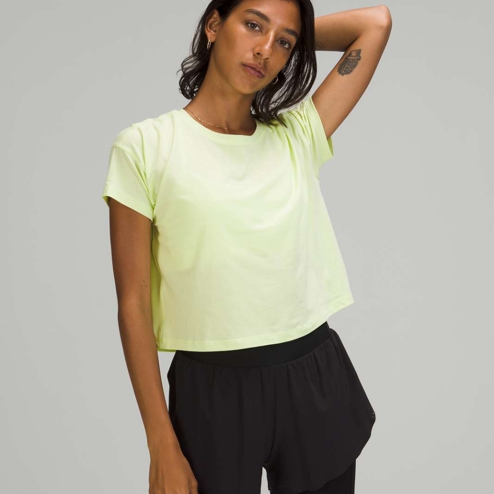 Lululemon Cates Tee Crispin Green